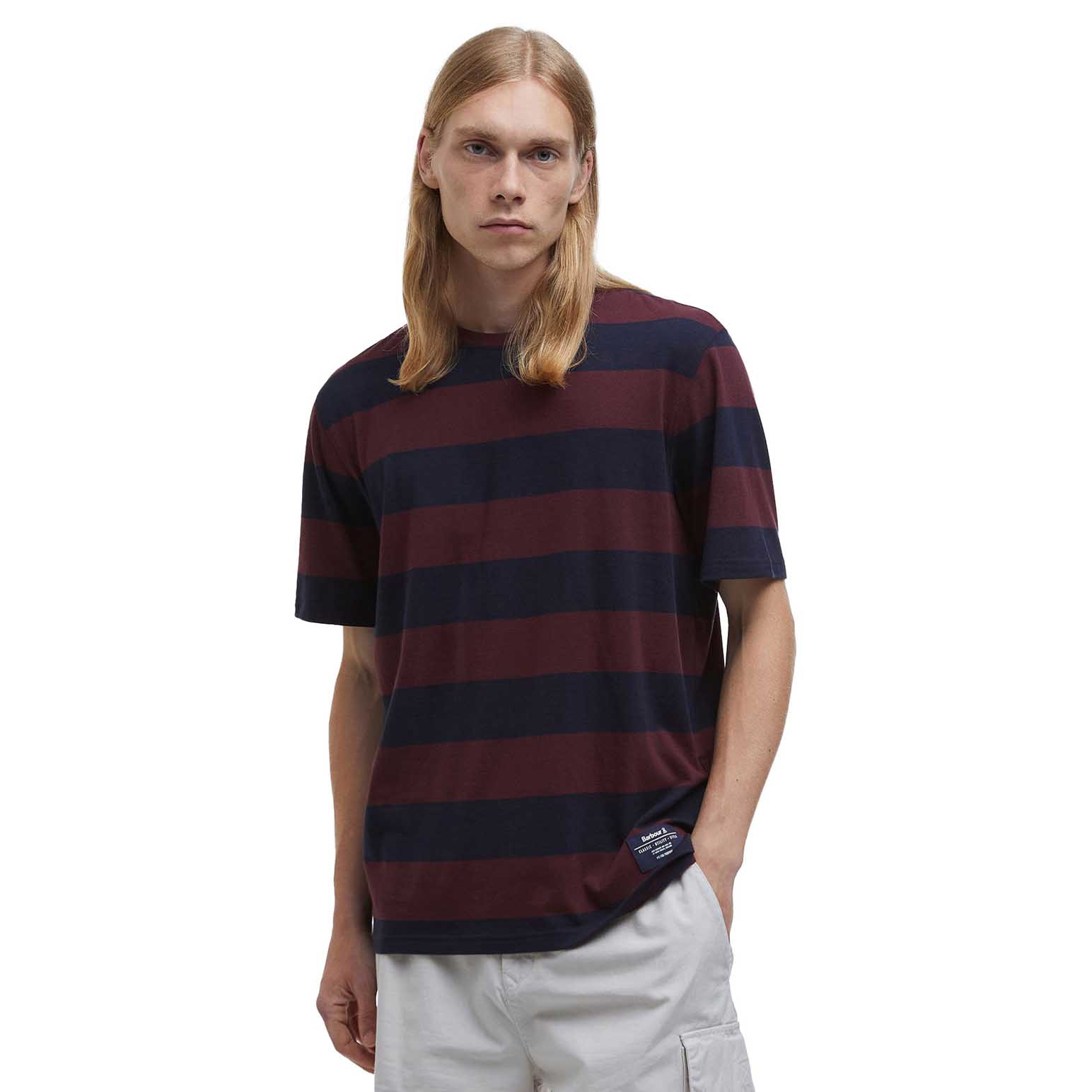 Barbour Somerton Relaxed Fit Stripe T-Shirt